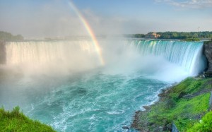 Beautiful-Waterfall-With-Rainbow-Wallpaper-HD